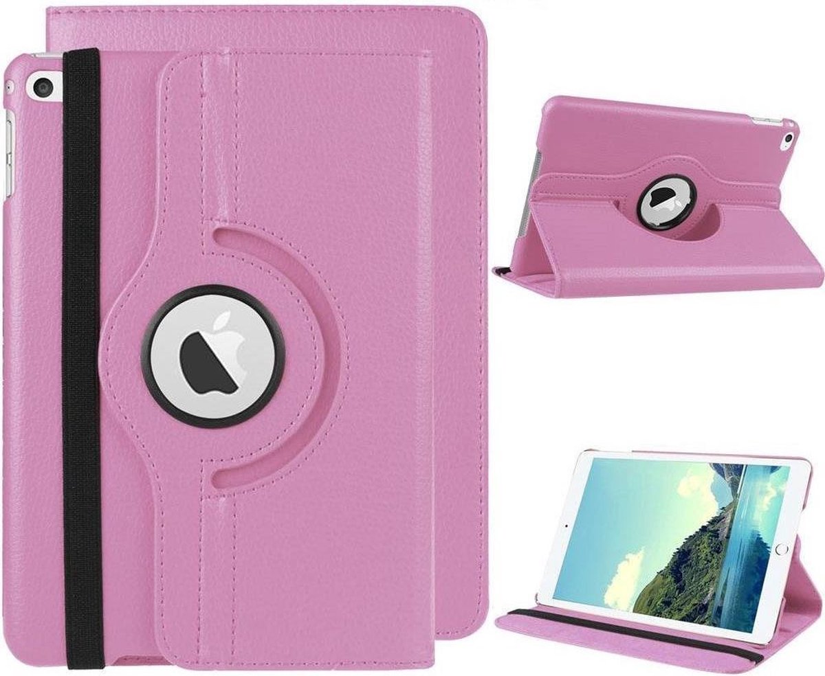 Xssive Tablet Hoes voor Apple iPad Mini 4 - 360° draaibaar - Soft Pink
