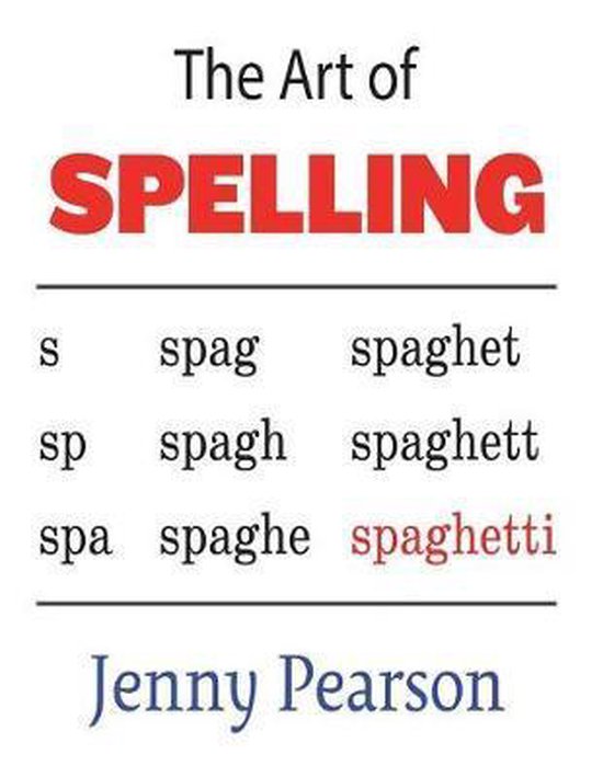 Boek cover The Art of Spelling van Jenny Pearson (Paperback)