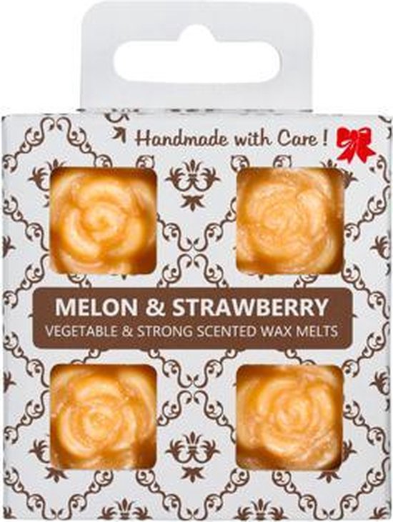 O.W.N. Candles 4 Scented Wax Melts Gift Box Melon-Strawberry