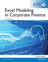 Excel Modeling In Corporate Finance