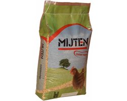 Mijten Gebroken Mais - Maïsbrok Aanvullend Diervoer - Maïsgraan voor Kippen Eenden Vogels - Energierijk - 18kg