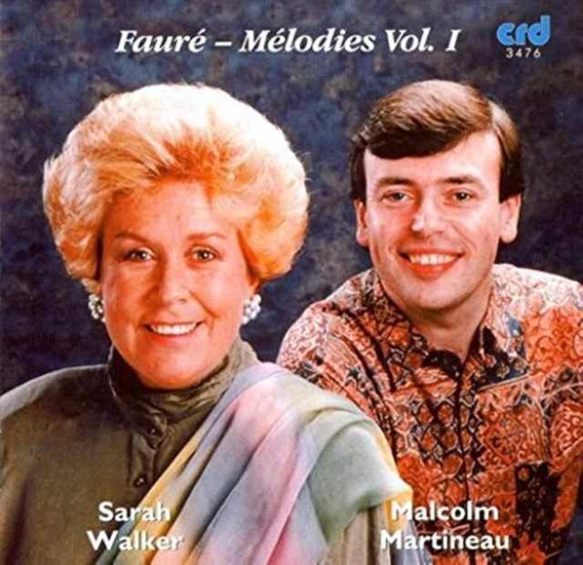 Faure: Chansons Vol 1 / Walker, Martineau