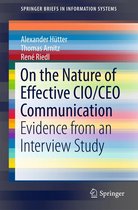 On the Nature of Effective CIO/CEO Communication