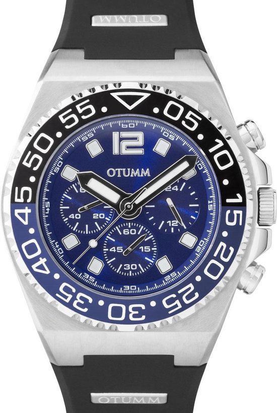OTUMM Athletics II Steel Chrono Black Strap bol