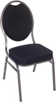 Stapelstoel Stackchair (stoffering: zwart motief)