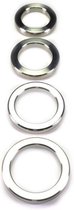 Cockring van hoogwaardig RVS 1 cm breed Ø 40 mm