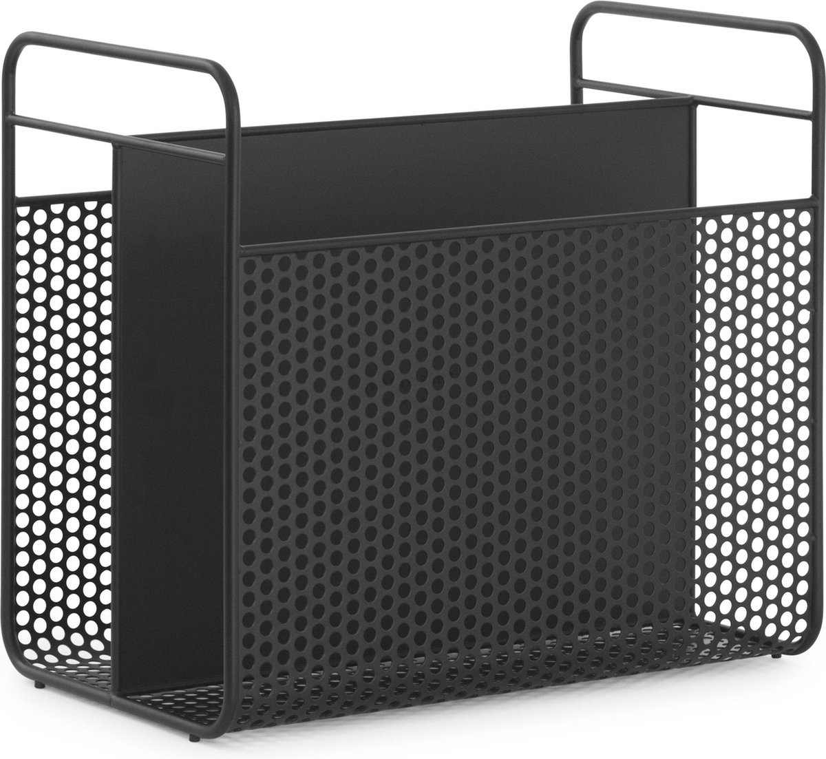 Analog tijdschriftenrek zwart