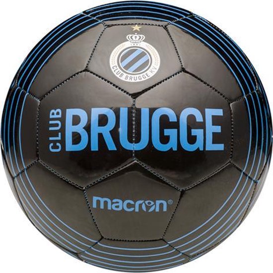 de studie plakband Vervloekt Macron Club Brugge Voetbal 2017/2018 - Size 5 | bol.com
