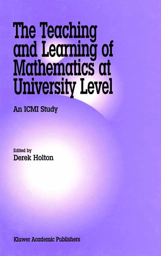 Education (R0) - The Teaching and Learning of Mathematics at ... - cover