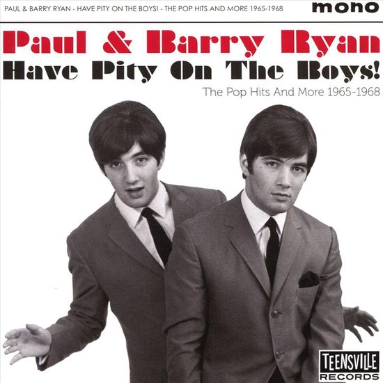 Typisch Zonder twijfel ga werken Have Pity On The Boys! (The Pop Hits And More. 1965-1968), Paul & Barry Ryan | CD... | bol.com Typisch Zonder twijfel ga werken Have Pity On The Boys! (The Pop Hits And More. 1965-1968), Paul & Barry Ryan | CD... | bol.com
