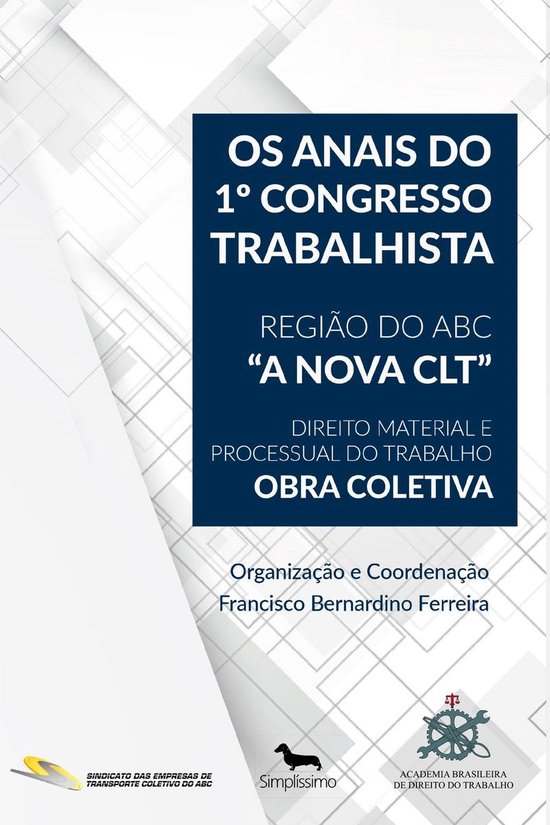 Os Anais do 1º Congresso Trabalhista Região do ABC "A NOVA ... - cover