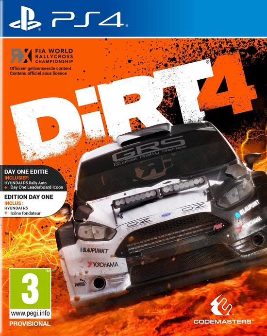 Dirt 4: Day One Edition Steelbook - PS4 (DE cover game in het Engels) |  Games | bol.com
