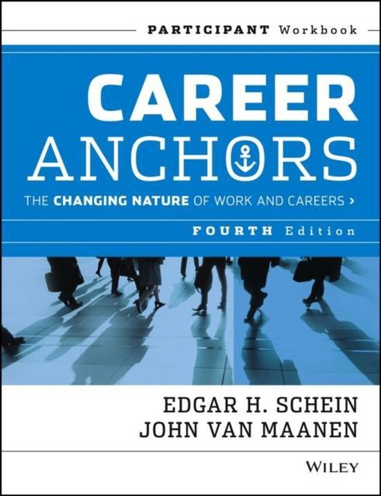 Career Anchors Participant Workbook 4th 9781118455753 Edgar H