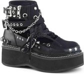 Demonia Plateau Laarzen -42 Shoes- EMILY-317 US 12 Zwart