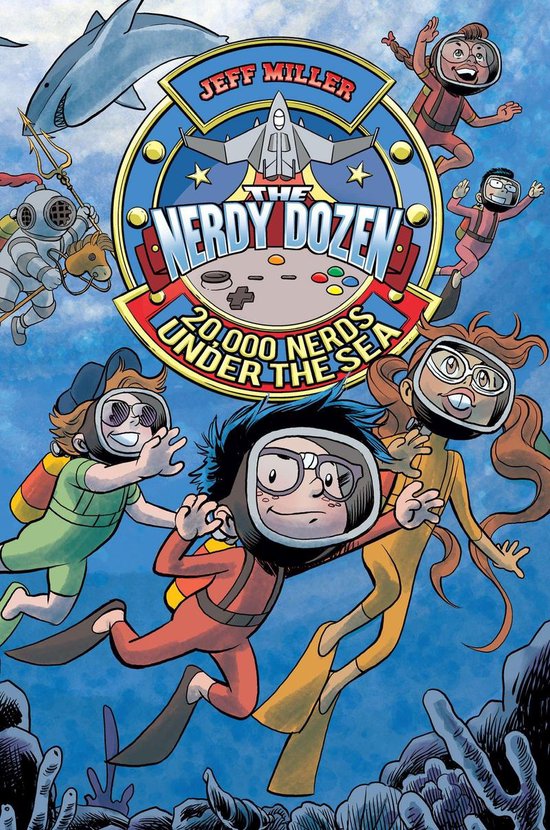 Nerdy Dozen 3 - The Nerdy Dozen #3: 20,000 Nerds Under the S ... - cover