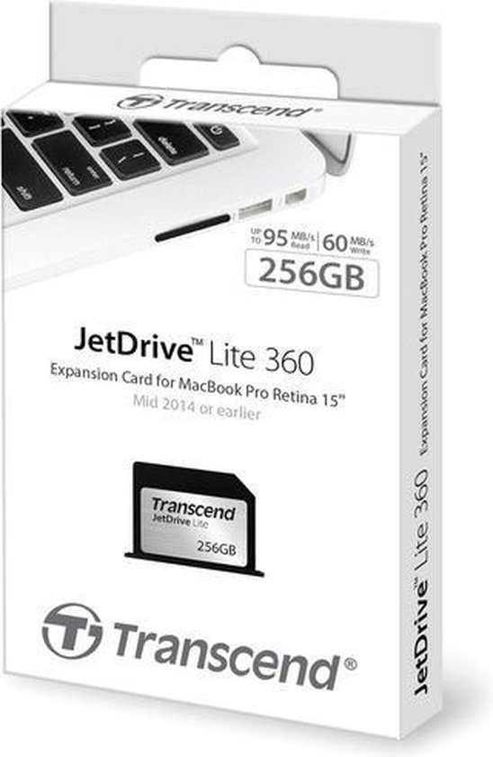 Transcend JetDrive Lite 360 - Flashgeheugenkaart - 256 GB - Transcend