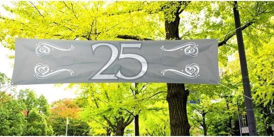 25 jaar jubileum banner
