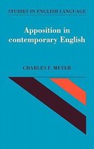 Studies in English Language- Apposition in Contemporary English