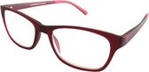 Fangle Biobased leesbril mat bordeaux +1.0 | Gerecycled | Leesbril | Unisex | Hip | Modern