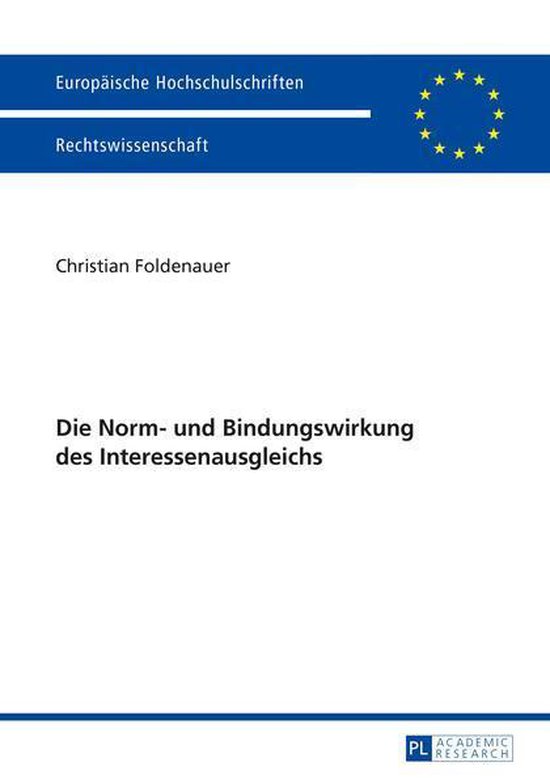 Europaeische Hochschulschriften Recht 5729 - Die Norm- und B ... - cover