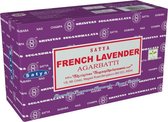 SATYA NAG CHAMPA WIEROOK STOKJES - Franse Lavendel - 180 STOKJES