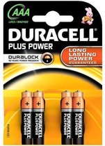 Duracell plus power AAA batterijen 40 stuks