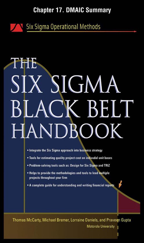 The Six Sigma Black Belt Handbook, Chapter 17 - DMAIC Summar ... - cover