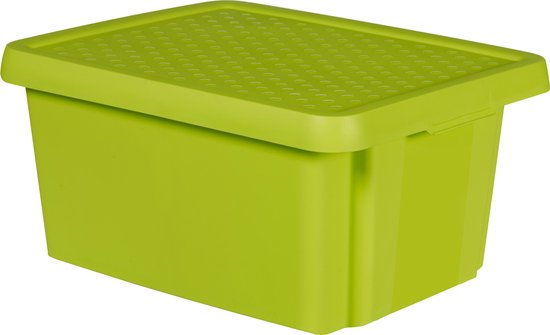 Curver - Opbergbox - Essentials - 20 Liter - Groen bol.com