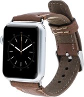 Bomonti™ - Apple Watch Series 1/2/3 (42mm) - Leren bandje - Bruin Amsterdam