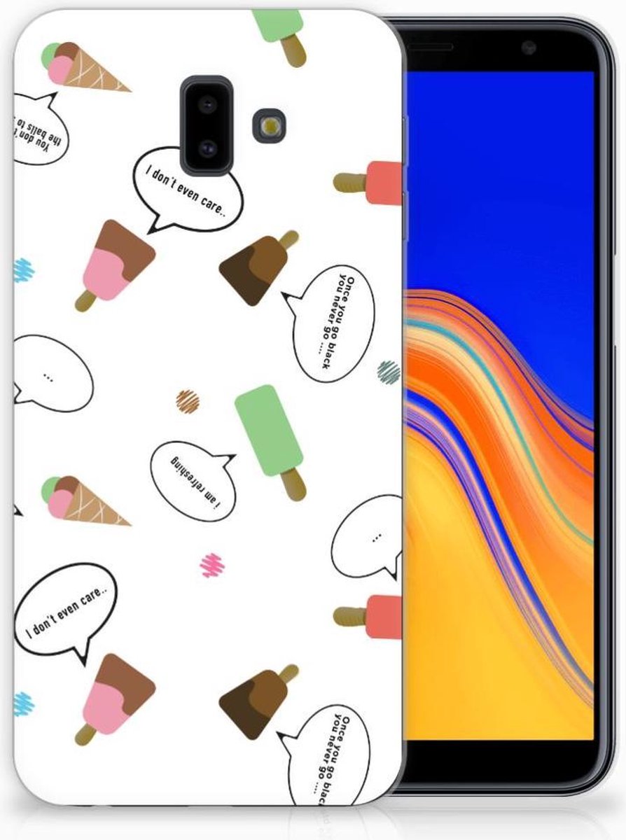 Samsung Galaxy J6 Plus (2018) Siliconen Case IJsjes