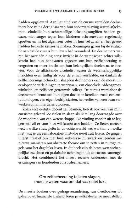 De kracht van wilskracht