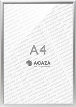 Acaza Solid Aluminium Fotolijst - A4 (21x29,7cm) - Zilver