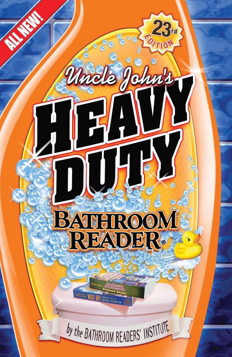 Ty Uncle john's heavy du bathroom reader