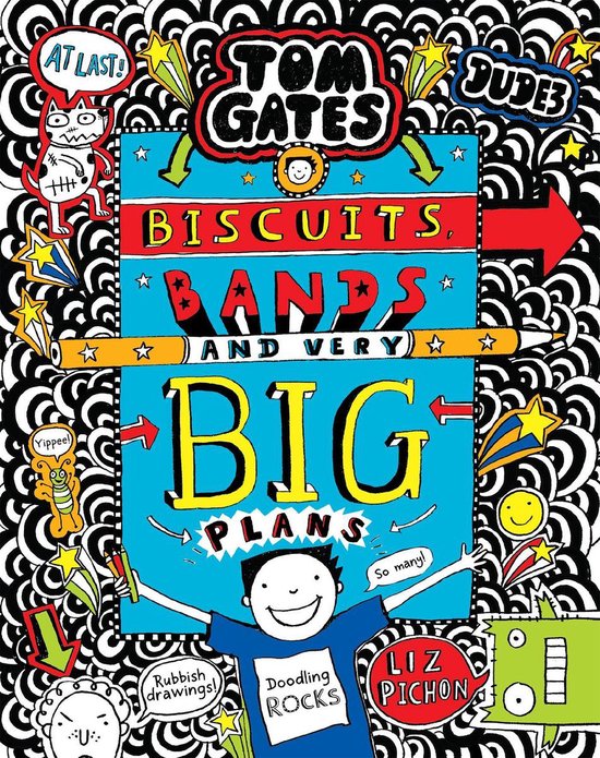 Tom Gates 14 - Tom Gates #14: Biscuits, Bands and very Big P ... - cover