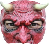 Partychimp Masker Duivel Halve Masker Eng Masker Carnaval Halloween - Latex