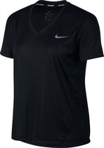 Nike Miler Top V-Neck Sporttop Dames - Maat XS
