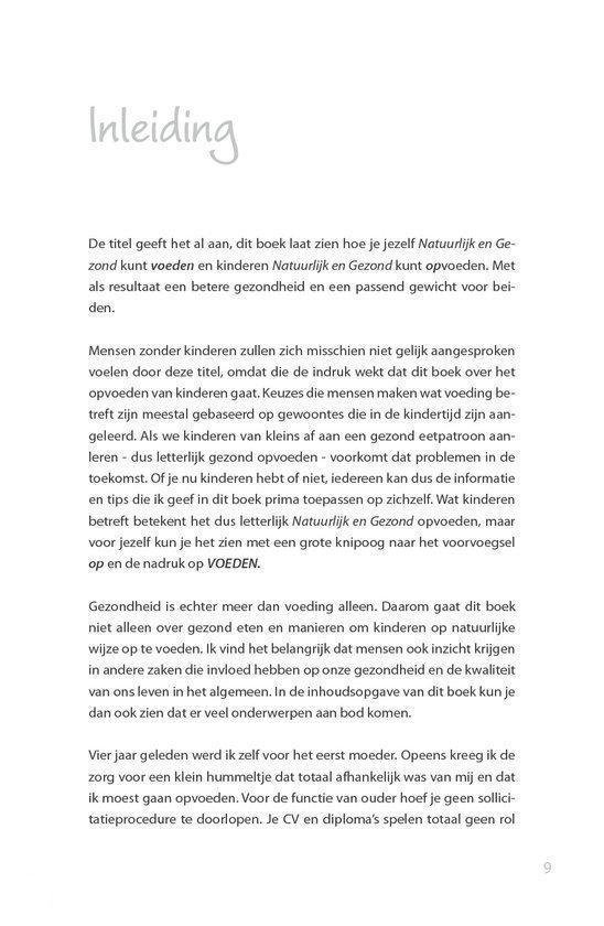 Bol Com Natuurlijk En Gezond Op Voeden Julia Kang 9789082030105 Boeken