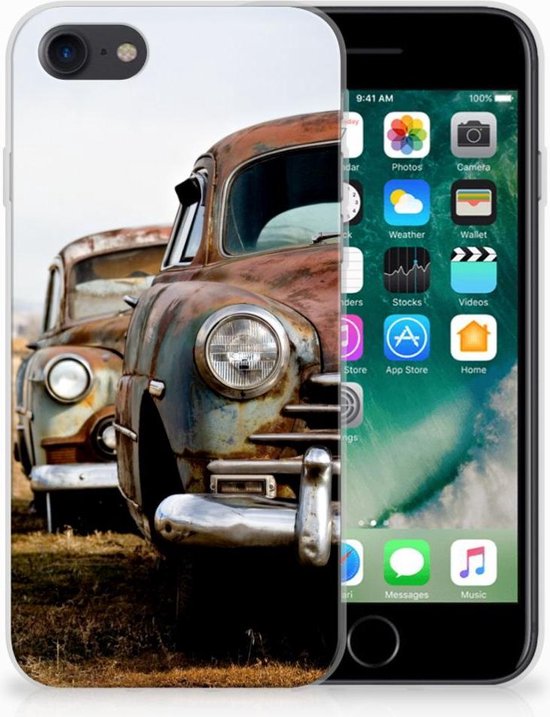 Back Cover Hoesje Iphone Se 22 En Iphone 8 7 Vintage Auto Bol Com Back Cover Hoesje Iphone Se 22 En Iphone 8 7 Vintage Auto Bol Com