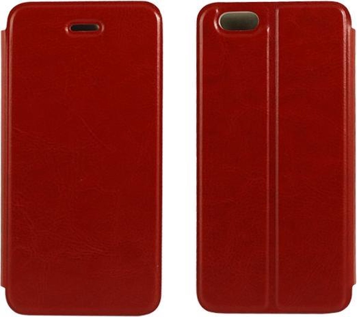 AA iPhone 6/6s Folio (Bruin) Ultra Slim 1mm Dik Premium Vouwbaar Flip Hoesje