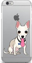 Apple Iphone 6 / 6S Siliconen hoesje (Stoer hondje)