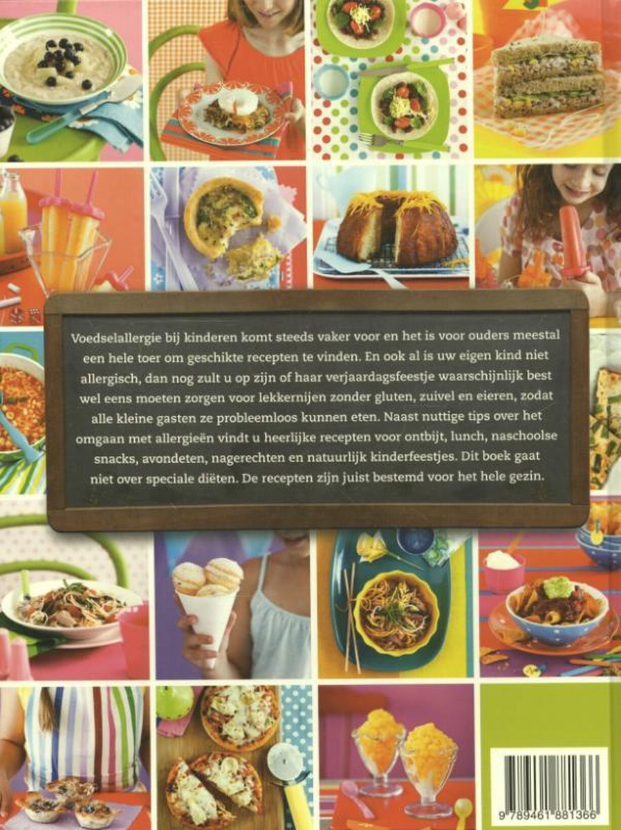 Koken voor kids met allergieen - back cover