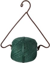 Hangende Bindtouwhouder antiek bruin