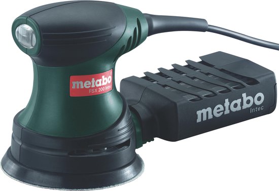 Metabo FSX 200 Intec - Excentrische schuurmachine - 240 Watt -  Ø-schuuroppervlak 125 mm | bol.com