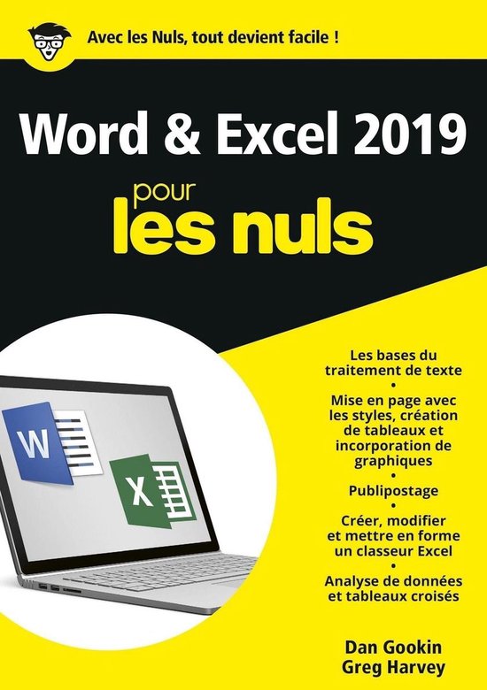 Word et Excel 2019 Mégapoche Pour les Nuls - cover
