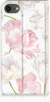 Wallet Case iPhone SE (2020/2022) | 7/8 Hoesje Lovely Flowers
