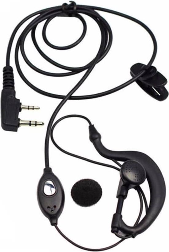 Portofoon Headset - 1 Oor - Push To Talk | bol.com
