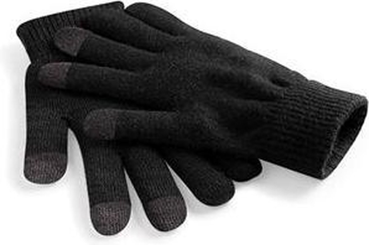 Touchscreen handschoenen zwart L/XL - Merkloos