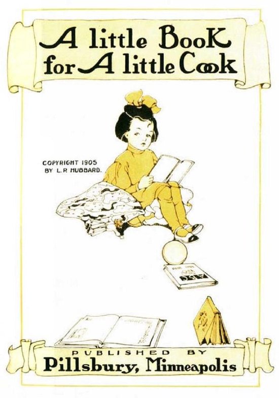 A Little Book for a Little Cook (Illustrated) - cover
