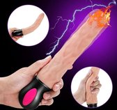 Realistische Dildo/Vibrator 12 verschillende standen /Verwarmings  Modus