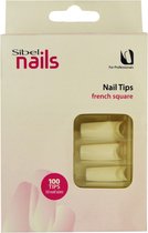 Sibel French Square - 100 stuks - Nageltips